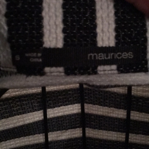 Maurice’s Black/Cream zip up Blazer. - Picture 4 of 5